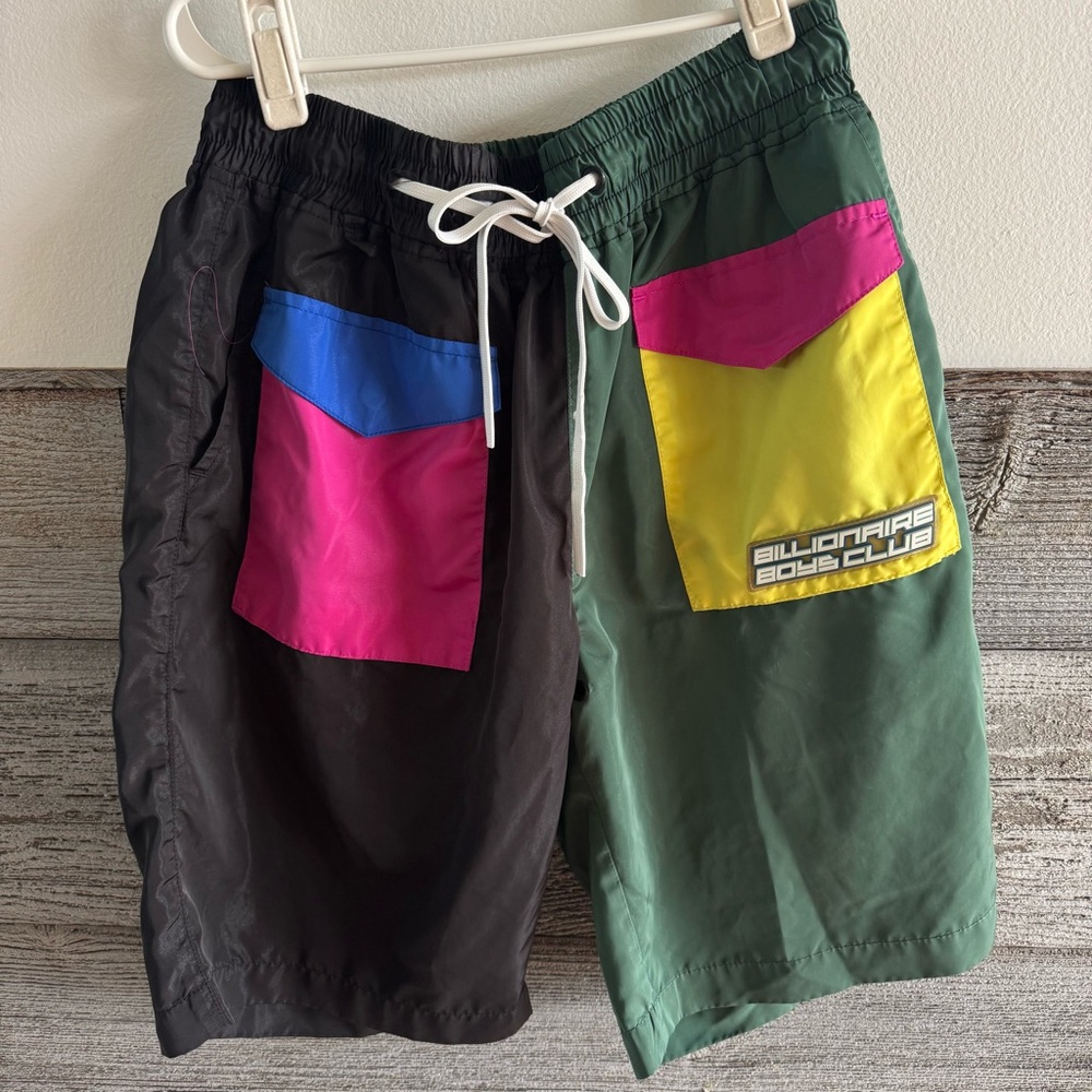 Billionaire Boys Club Men's Colorblock Swim Shorts Size Large (R1)